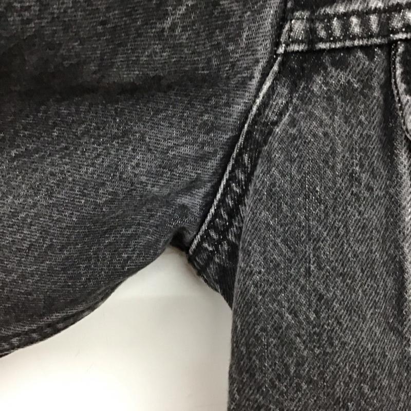 リーバイストラウスアンドコー Levi Strauss & co. ジャケット、上着 ジャンパー、ブルゾン デニムジャケット Gジャン アウター カジュアルジャケット M 無地 ダークグレー / ダークグレー / メンズ USED 古着 中古 10155411