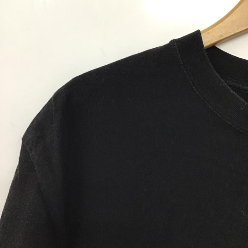 エクストララージ XLARGE Tシャツ 半袖 半袖カットソー プリントTシャツ クルーネックカットソー L ロゴ、文字 黒 / ブラック / black メンズ USED 古着 中古 10155413