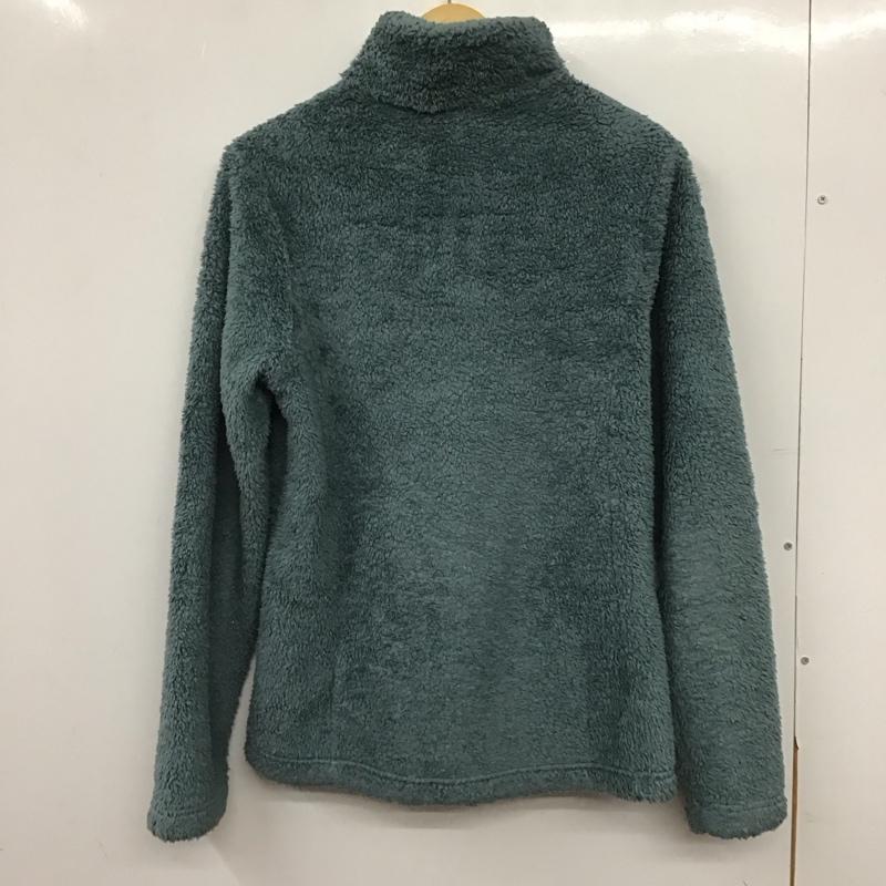パタゴニア patagonia ジャケット、上着 ジャンパー、ブルゾン ジップアップジャケット フリースジャケット スタンドネック プルオーバー L ロゴ、文字 水色 / ライトブルー / メンズ USED 古着 中古 10155414