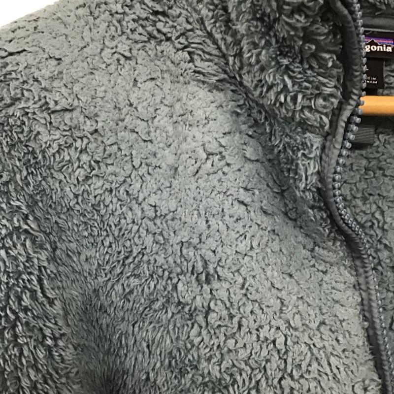 パタゴニア patagonia ジャケット、上着 ジャンパー、ブルゾン ジップアップジャケット フリースジャケット スタンドネック プルオーバー L ロゴ、文字 水色 / ライトブルー / メンズ USED 古着 中古 10155414