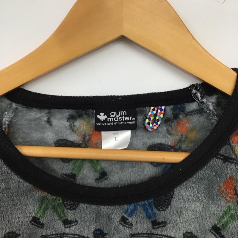 ジムマスター gym master カットソー 長袖 長袖カットソー フリース プルオーバー L プリント マルチカラー / マルチカラー / multicolor メンズ USED 古着 中古 10155418
