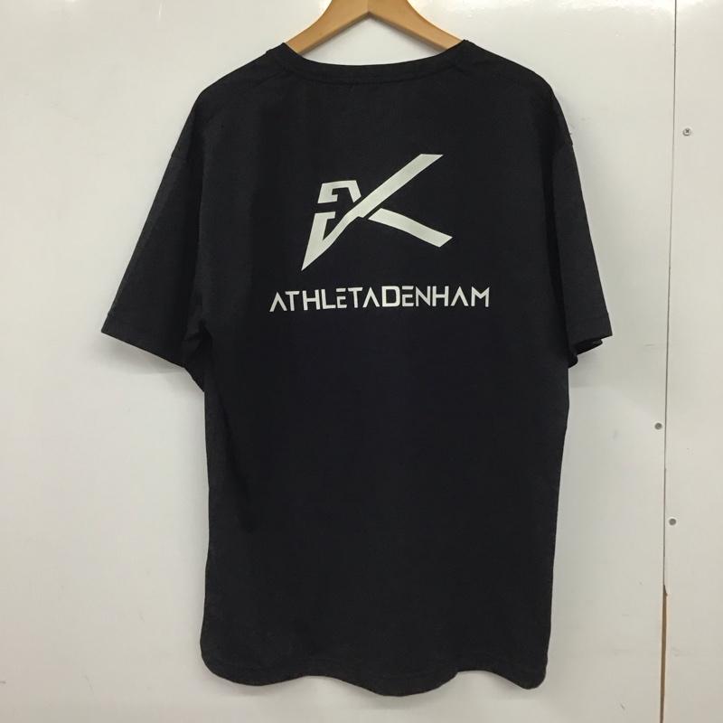 アスレタ ATHLETA Tシャツ 半袖 半袖カットソー プリントTシャツ クルーネックカットソー 0 ロゴ、文字 黒 / ブラック / black メンズ USED 古着 中古 10155421
