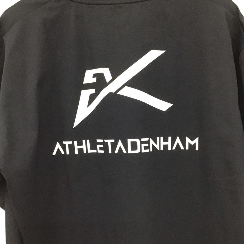 アスレタ ATHLETA Tシャツ 半袖 半袖カットソー プリントTシャツ クルーネックカットソー 0 ロゴ、文字 黒 / ブラック / black メンズ USED 古着 中古 10155421