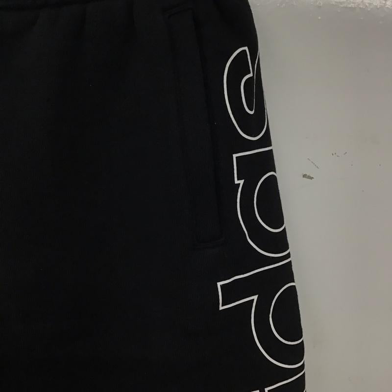 アディダス adidas パンツ ショートパンツ dv3274 ショートパンツ ハーフパンツ M ロゴ、文字 黒 / ブラック / black メンズ USED 古着 中古 10155423
