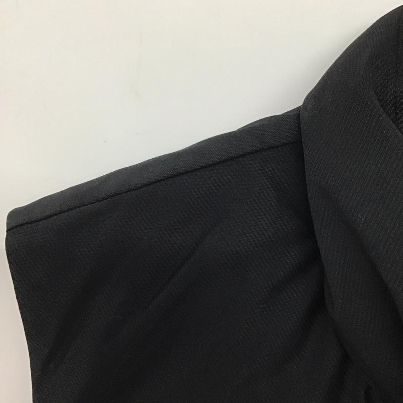 アディダス adidas ベスト ベスト ジップアップダウンベスト アウター ロゴ、文字 黒 / ブラック / black メンズ USED 古着 中古 10155427