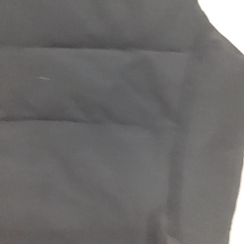 アディダス adidas ベスト ベスト ジップアップダウンベスト アウター ロゴ、文字 黒 / ブラック / black メンズ USED 古着 中古 10155427