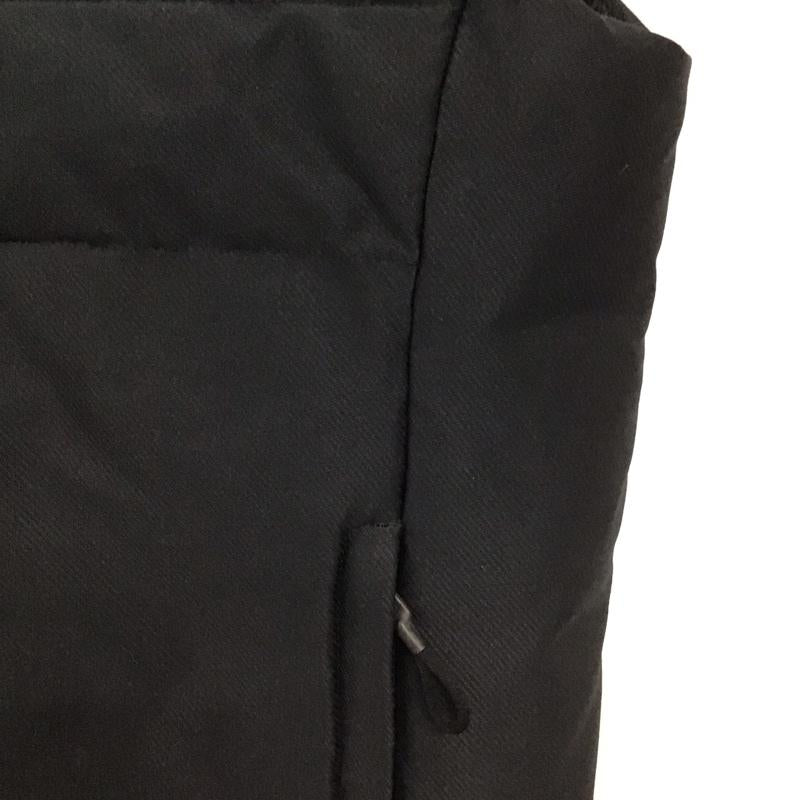 アディダス adidas ベスト ベスト ジップアップダウンベスト アウター ロゴ、文字 黒 / ブラック / black メンズ USED 古着 中古 10155427