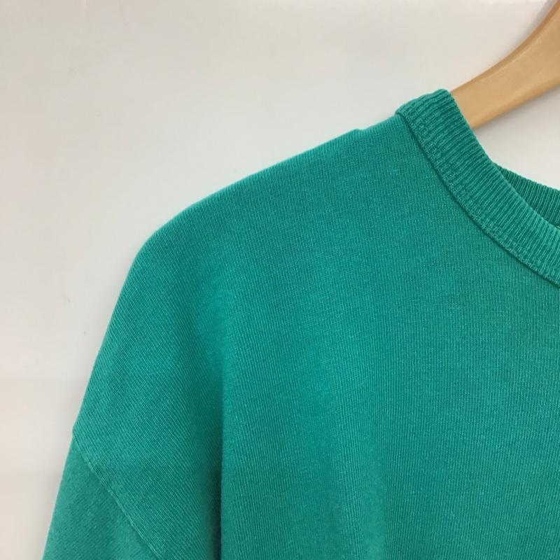 チャンピオン Champion Tシャツ 半袖 半袖カットソー プリントTシャツ クルーネックカットソー XL ロゴ、文字 薄緑 / ライトグリーン / メンズ USED 古着 中古 10155431