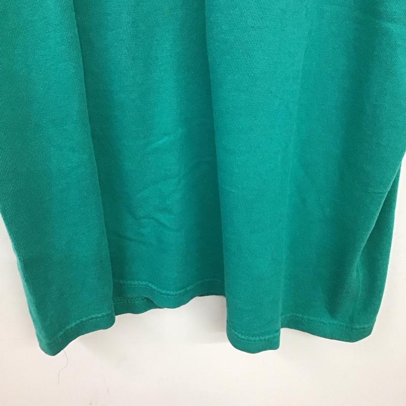 チャンピオン Champion Tシャツ 半袖 半袖カットソー プリントTシャツ クルーネックカットソー XL ロゴ、文字 薄緑 / ライトグリーン / メンズ USED 古着 中古 10155431