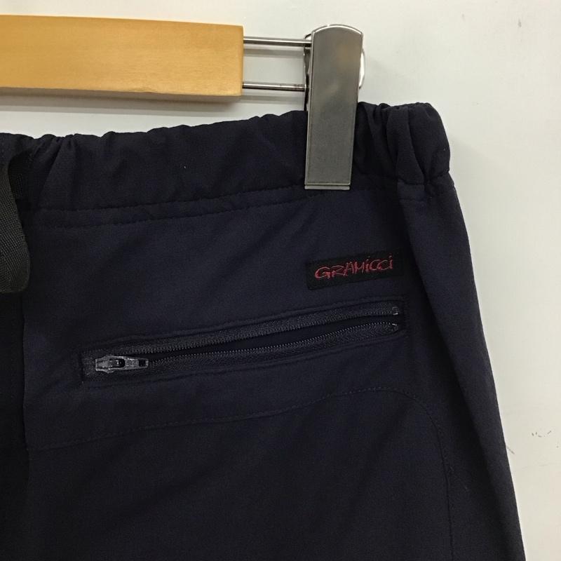 グラミチ GRAMICCI パンツ ワークパンツ、ペインターパンツ gmp-17f010 スリムパンツ ストレッチパンツ L ロゴ、文字 紺 / ネイビー / navy メンズ USED 古着 中古 10155432