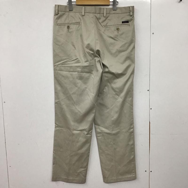 ドッカーズ DOCKERS パンツ ワークパンツ、ペインターパンツ ワークパンツ ワイドパンツ カジュアルパンツ 36インチ ロゴ、文字 ベージュ / ベージュ / beige メンズ USED 古着 中古 10155433