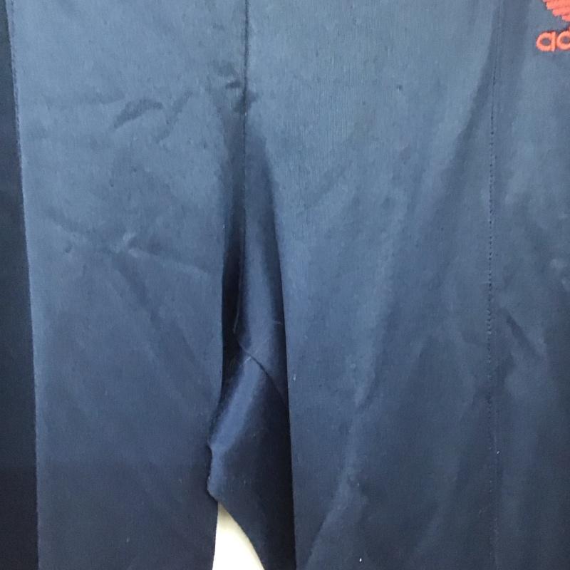 アディダス adidas パンツ ワークパンツ、ペインターパンツ ジャージパンツ ワイドパンツ カジュアルパンツ M ロゴ、文字 紺 / ネイビー / navy メンズ USED 古着 中古 10155434