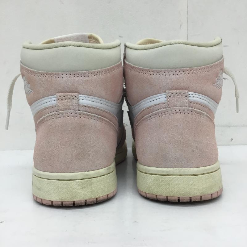 ナイキ NIKE スニーカー スニーカー Nike Women s Air Jordan 1 Retro High OG Washed Pink FD2596-600 23.5cm ロゴ、文字 桃 / ピンク / pink X 白 / ホワイト / white メンズ USED 古着 中古 10155437