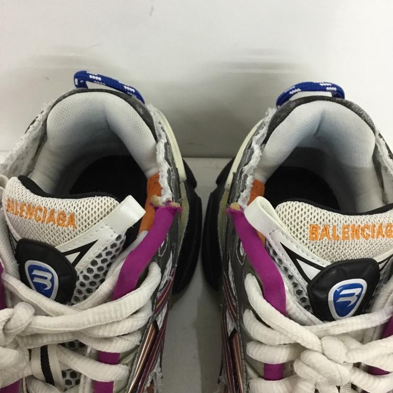 バレンシアガ BALENCIAGA スニーカー スニーカー 677402 RUNNER ローカット 箱有 25cm 25.0cm ロゴ、文字 マルチカラー / マルチカラー / multicolor レディース USED 古着 中古 10155438