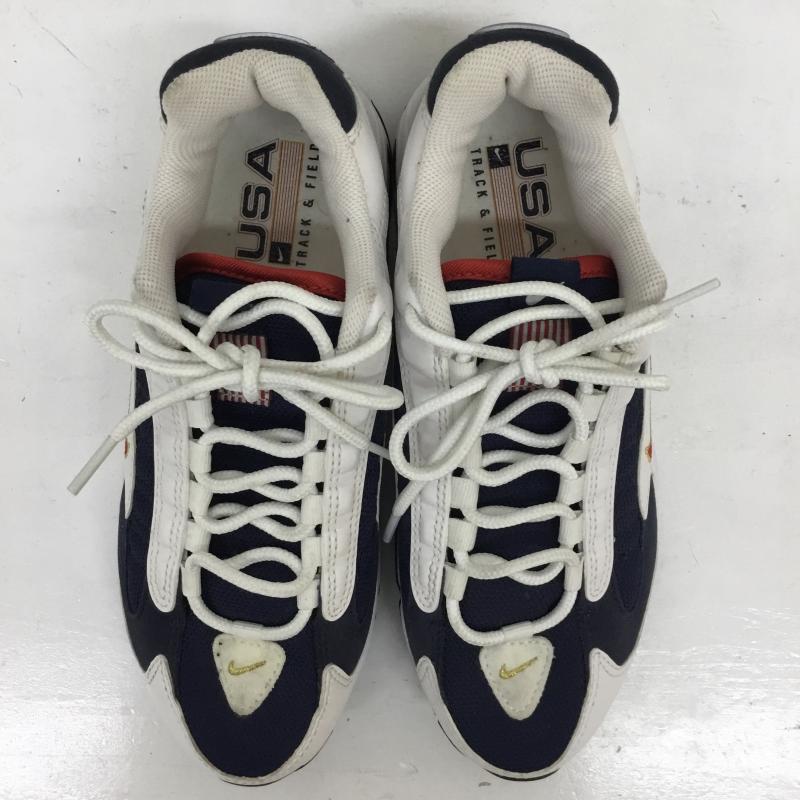 ナイキ NIKE スニーカー スニーカー Nike Air Max Triax 96 USA FD2596-600 25.0cm ロゴ、文字 白 / ホワイト / white X 紺 / ネイビー / navy メンズ USED 古着 中古 10155439