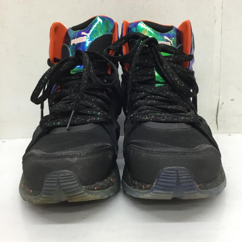 プーマ PUMA スニーカー スニーカー PUMA MCQ TECH RUNNER MID 359484-01 27.0cm ロゴ、文字 黒 / ブラック / black メンズ USED 古着 中古 10155440