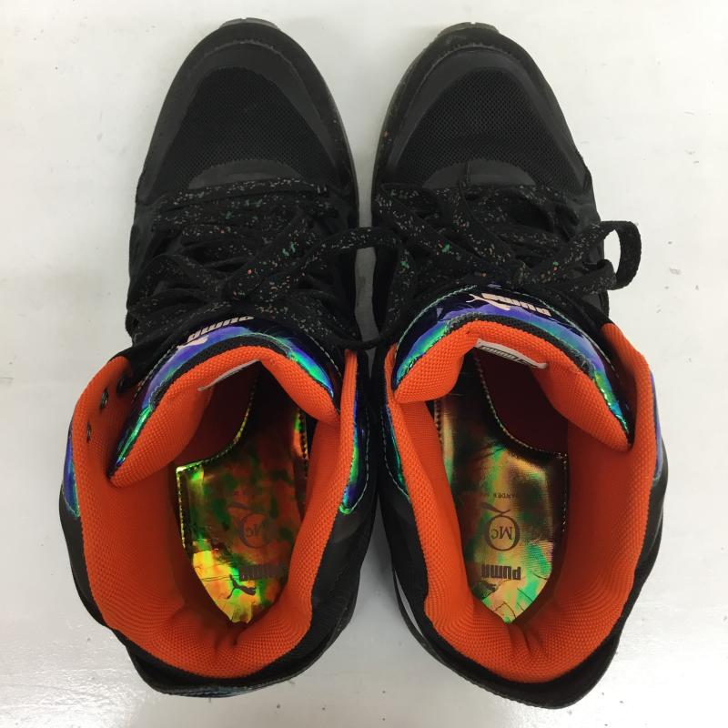 プーマ PUMA スニーカー スニーカー PUMA MCQ TECH RUNNER MID 359484-01 27.0cm ロゴ、文字 黒 / ブラック / black メンズ USED 古着 中古 10155440