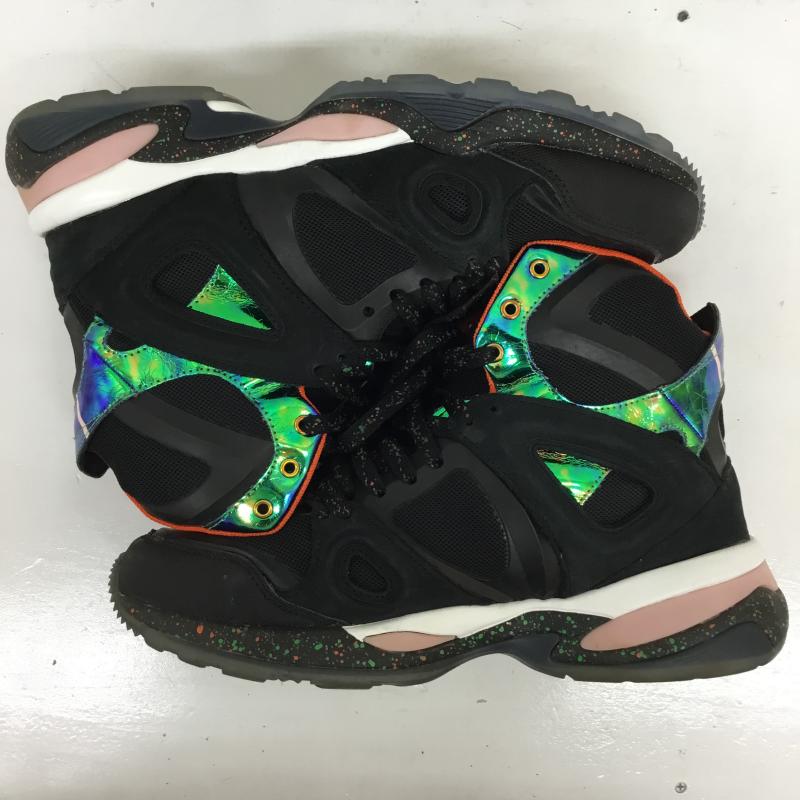プーマ PUMA スニーカー スニーカー PUMA MCQ TECH RUNNER MID 359484-01 27.0cm ロゴ、文字 黒 / ブラック / black メンズ USED 古着 中古 10155440