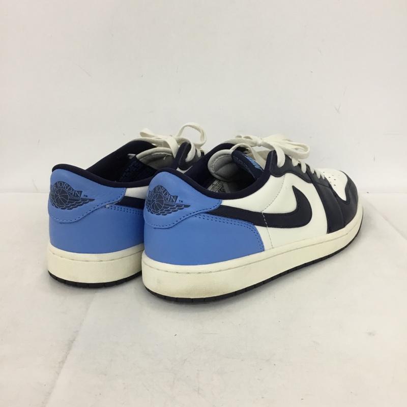 ナイキ NIKE スニーカー スニーカー CZ0790-400 AIR JORDAN 1 RETRO LOW OG 28.5cm 28.5cm ロゴ、文字 白 / ホワイト / white X 青 / ブルー / blue X 紺 / ネイビー / navy メンズ USED 古着 中古 10155442