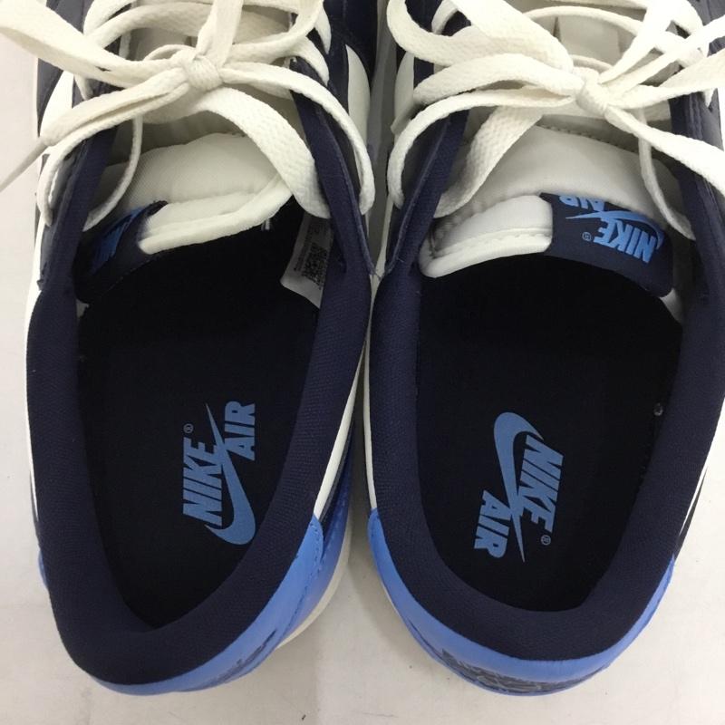 ナイキ NIKE スニーカー スニーカー CZ0790-400 AIR JORDAN 1 RETRO LOW OG 28.5cm 28.5cm ロゴ、文字 白 / ホワイト / white X 青 / ブルー / blue X 紺 / ネイビー / navy メンズ USED 古着 中古 10155442
