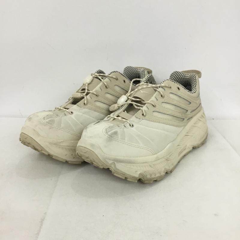 ホカ HOKA スニーカー スニーカー 1166450 STINSON EVO OG TP 26.5cm 26.5cm ロゴ、文字 ベージュ / ベージュ / beige メンズ USED 古着 中古 10155443