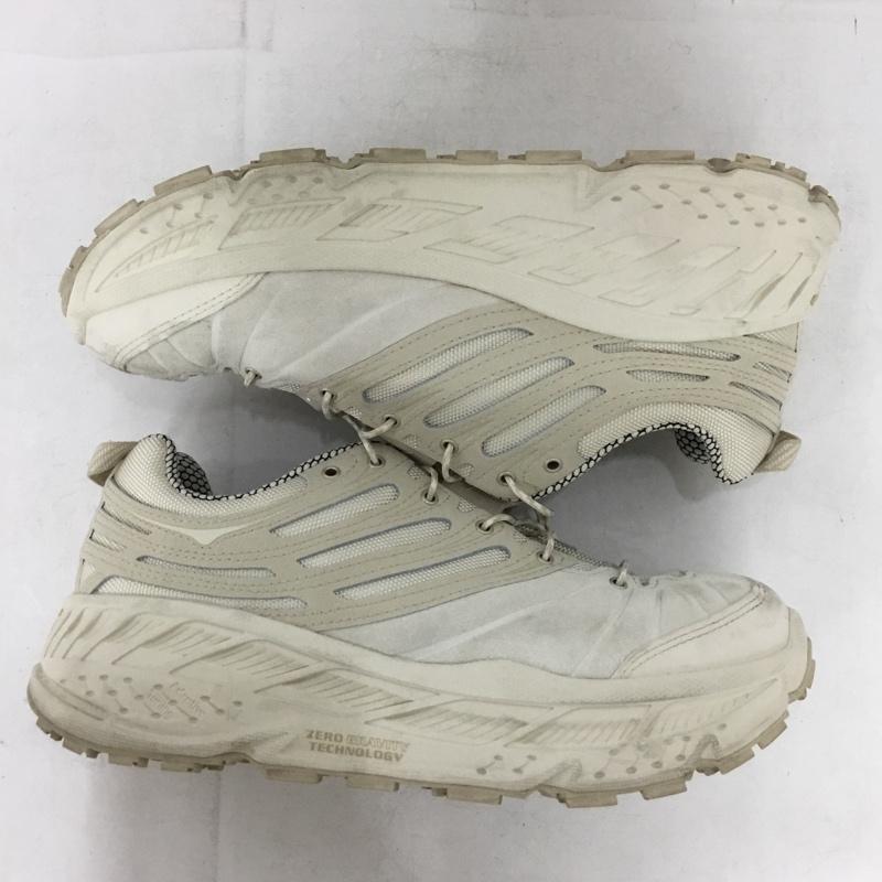 ホカ HOKA スニーカー スニーカー 1166450 STINSON EVO OG TP 26.5cm 26.5cm ロゴ、文字 ベージュ / ベージュ / beige メンズ USED 古着 中古 10155443