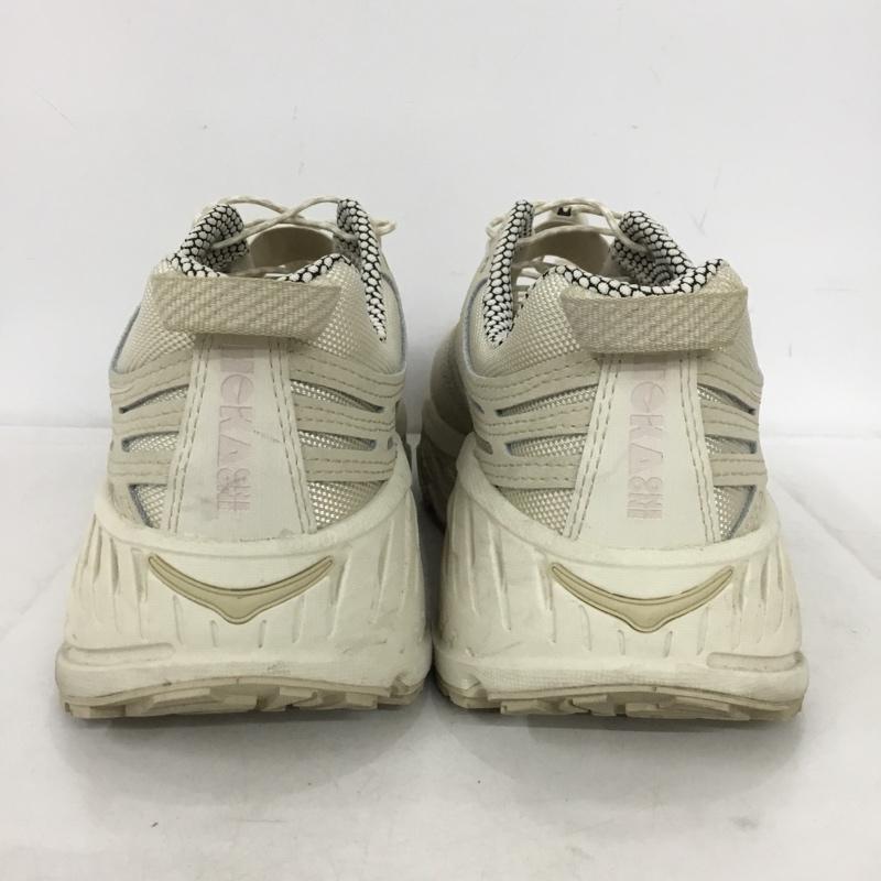 ホカ HOKA スニーカー スニーカー 1166450 STINSON EVO OG TP 26.5cm 26.5cm ロゴ、文字 ベージュ / ベージュ / beige メンズ USED 古着 中古 10155443