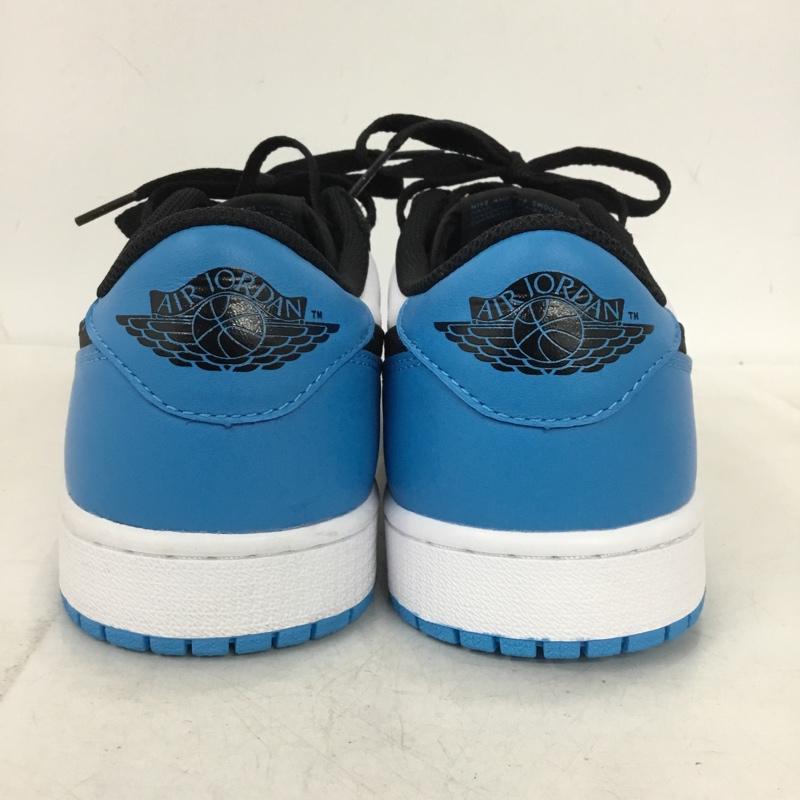 ナイキ NIKE スニーカー スニーカー CZ0790-104 AIR JORDAN 1 LOW OG 28.5cm 28.5cm ロゴ、文字 白 / ホワイト / white X 黒 / ブラック / black X 水色 / ライトブルー / メンズ USED 古着 中古 10155445