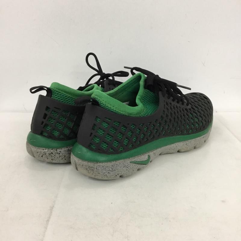 ナイキ NIKE スニーカー スニーカー 318753-031 Air Rejuven8 28.5cm 28.5cm ワンポイント 黒 / ブラック / black X 緑 / グリーン / green メンズ USED 古着 中古 10155446