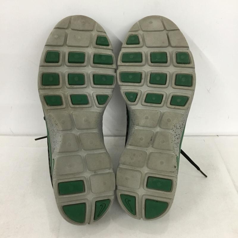 ナイキ NIKE スニーカー スニーカー 318753-031 Air Rejuven8 28.5cm 28.5cm ワンポイント 黒 / ブラック / black X 緑 / グリーン / green メンズ USED 古着 中古 10155446
