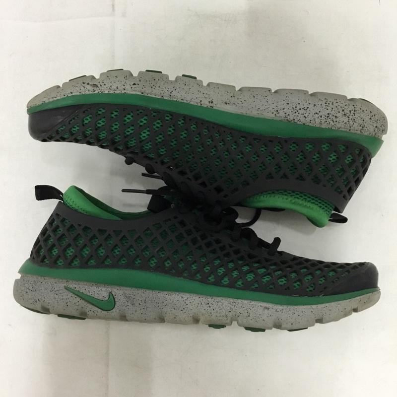 ナイキ NIKE スニーカー スニーカー 318753-031 Air Rejuven8 28.5cm 28.5cm ワンポイント 黒 / ブラック / black X 緑 / グリーン / green メンズ USED 古着 中古 10155446