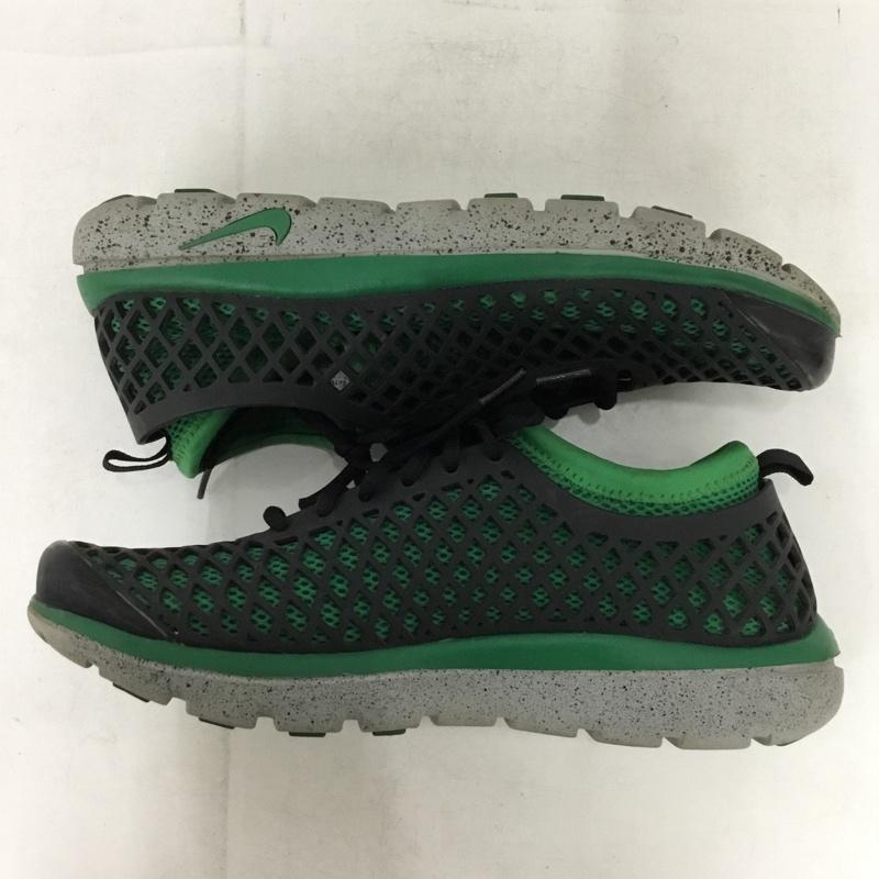 ナイキ NIKE スニーカー スニーカー 318753-031 Air Rejuven8 28.5cm 28.5cm ワンポイント 黒 / ブラック / black X 緑 / グリーン / green メンズ USED 古着 中古 10155446