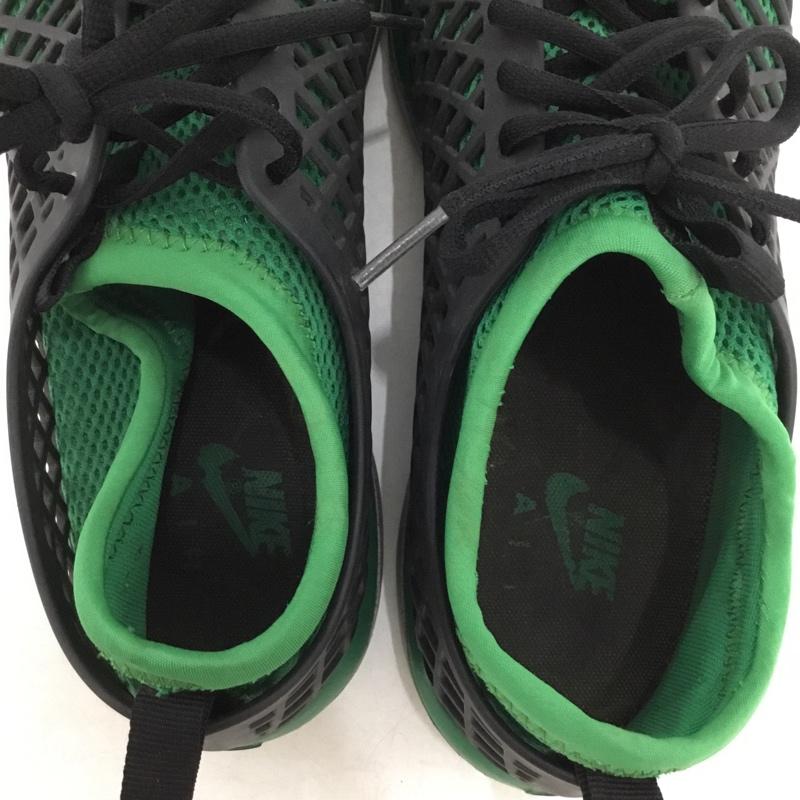 ナイキ NIKE スニーカー スニーカー 318753-031 Air Rejuven8 28.5cm 28.5cm ワンポイント 黒 / ブラック / black X 緑 / グリーン / green メンズ USED 古着 中古 10155446