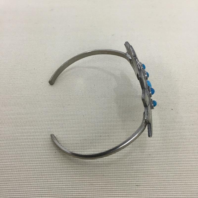 ザトゥーバンディッツ THE 2 BANDITS アクセサリー ブレスレット、バングル  銀 / シルバー / silver color X 青 / ブルー / blue メンズ USED 古着 中古 10155454