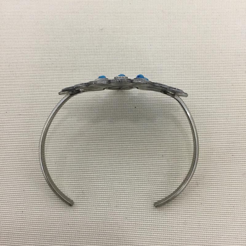 ザトゥーバンディッツ THE 2 BANDITS アクセサリー ブレスレット、バングル  銀 / シルバー / silver color X 青 / ブルー / blue メンズ USED 古着 中古 10155454