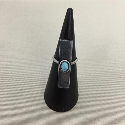 ザトゥーバンディッツ THE 2 BANDITS アクセサリー 指輪 13.5号 無地 銀 / シルバー / silver color X 青 / ブルー / blue メンズ USED 古着 中古 10155458