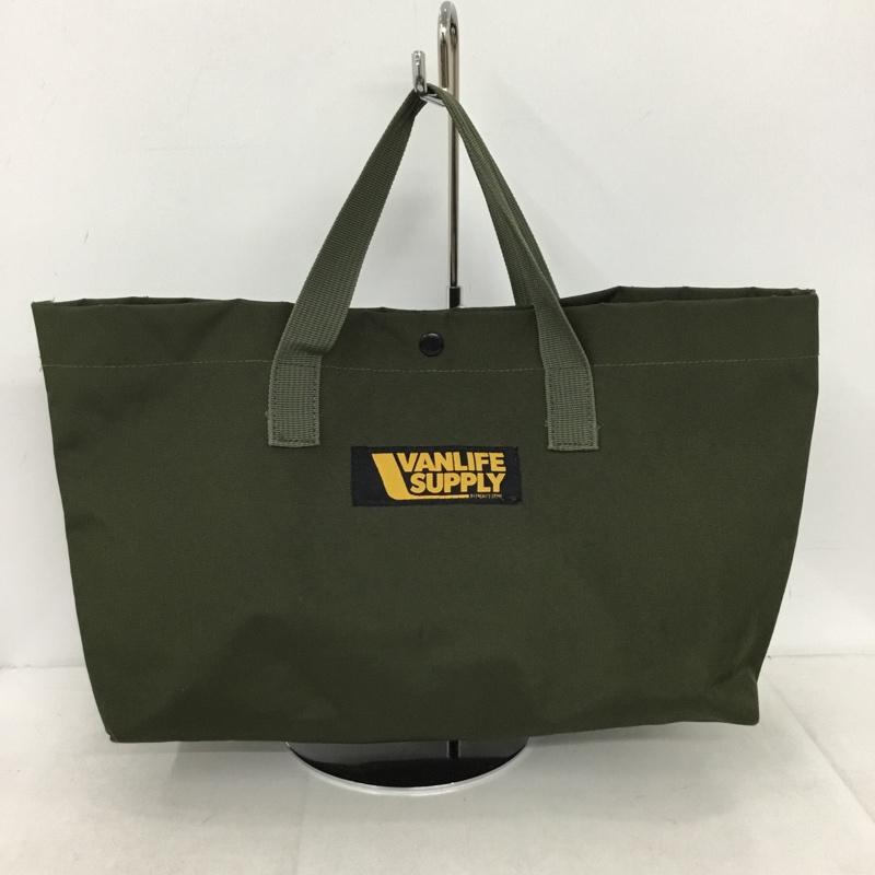 古着 USED ハンドバッグ ハンドバッグ VANLIFE SUPPLY ロゴ、文字 カーキ / カーキ / khaki メンズ USED 古着 中古 10155462