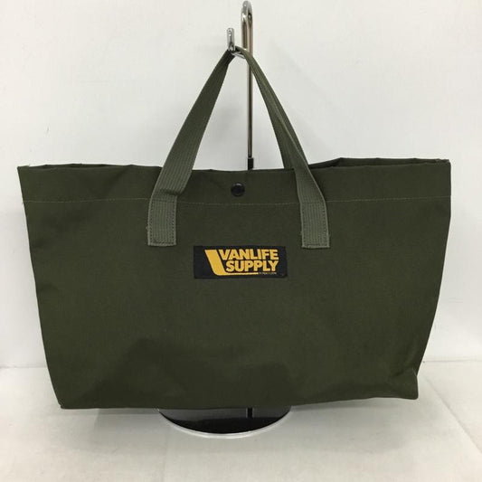 古着 USED ハンドバッグ ハンドバッグ VANLIFE SUPPLY ロゴ、文字 カーキ / カーキ / khaki メンズ USED 古着 中古 10155462