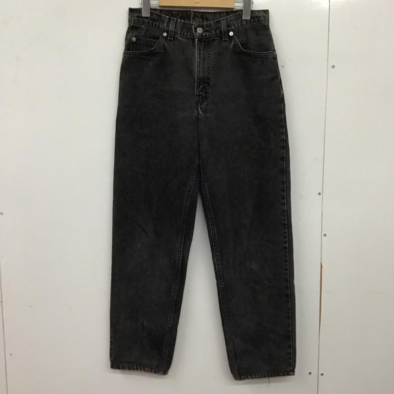 リーバイス Levi s パンツ デニム、ジーンズ LOOSE FIT 560 W30 L34 30インチ 無地 黒 / ブラック / black メンズ USED 古着 中古 10155464