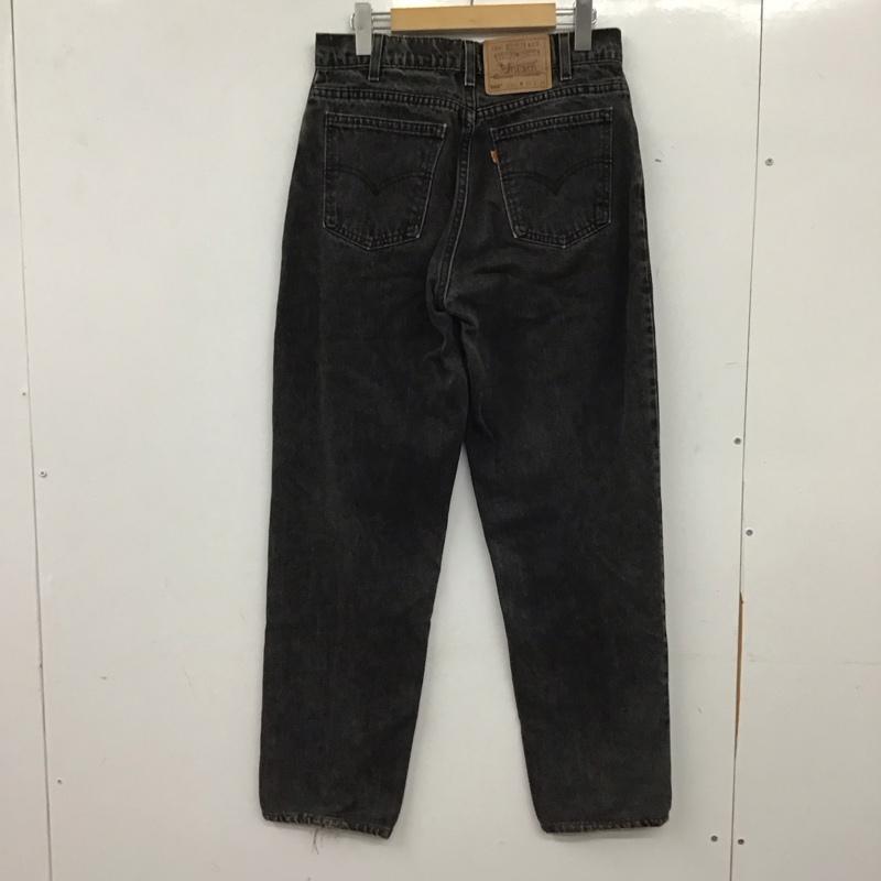 リーバイス Levi s パンツ デニム、ジーンズ LOOSE FIT 560 W30 L34 30インチ 無地 黒 / ブラック / black メンズ USED 古着 中古 10155464