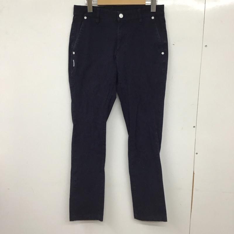 ジャックバニー Jack Bunny!! パンツ スラックス 262-2131209 スポーツウェア ストレッチ ゴルフウェア 3 ロゴ、文字 紺 / ネイビー / navy メンズ USED 古着 中古 10155465
