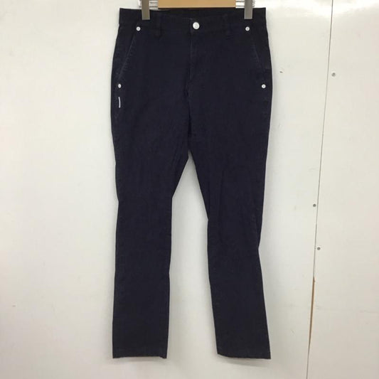 ジャックバニー Jack Bunny!! パンツ スラックス 262-2131209 スポーツウェア ストレッチ ゴルフウェア 3 ロゴ、文字 紺 / ネイビー / navy メンズ USED 古着 中古 10155465