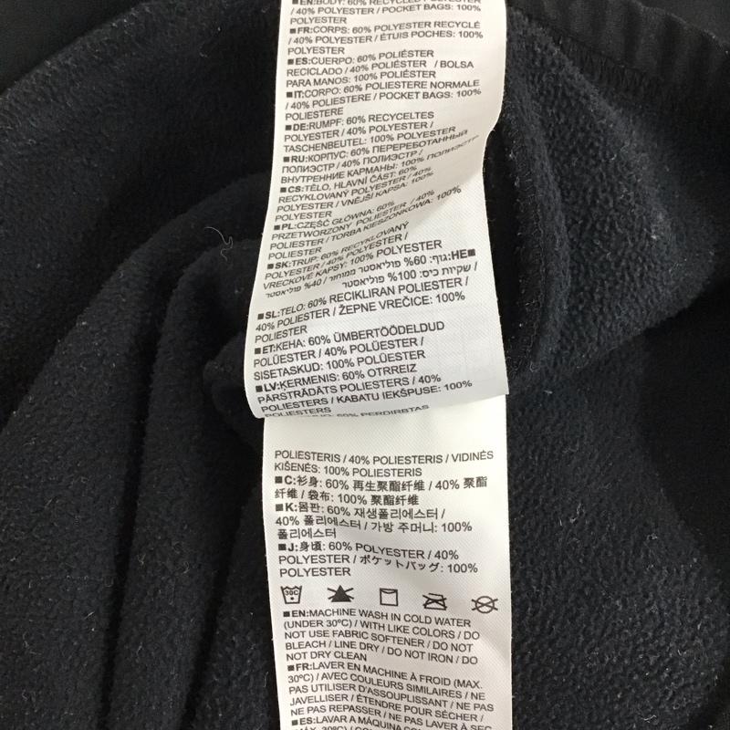 バートン BURTON パーカー 長袖 裏起毛 プルオーバー ラグランスリーブ XL ロゴ、文字 黒 / ブラック / black メンズ USED 古着 中古 10155466