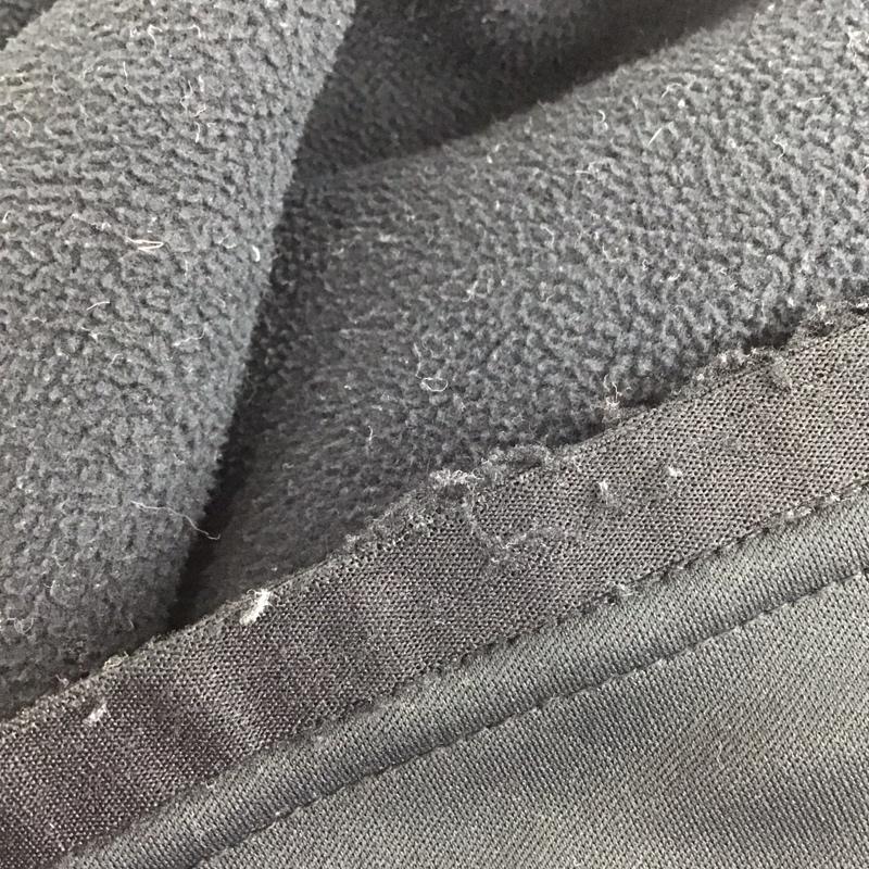 バートン BURTON パーカー 長袖 裏起毛 プルオーバー ラグランスリーブ XL ロゴ、文字 黒 / ブラック / black メンズ USED 古着 中古 10155466