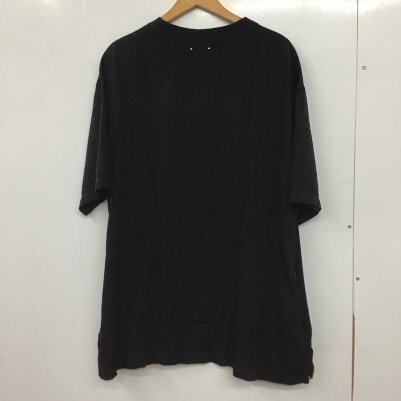 マインデニム MINEDENIM Tシャツ 半袖 2202-4001-99-032 クルーネック ポケット付きTシャツ 3 無地 黒 / ブラック / black メンズ USED 古着 中古 10155467