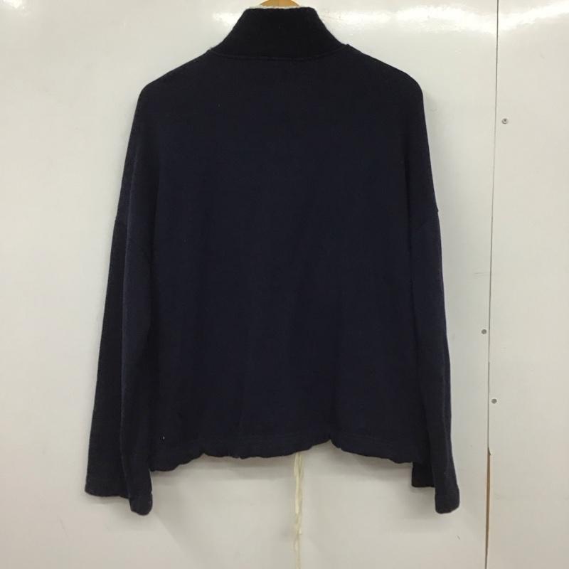 古着 USED トレーナー 長袖 VC224766 裏毛ワイドプルオーバー vent blanc 無地 紺 / ネイビー / navy レディース USED 古着 中古 10155468