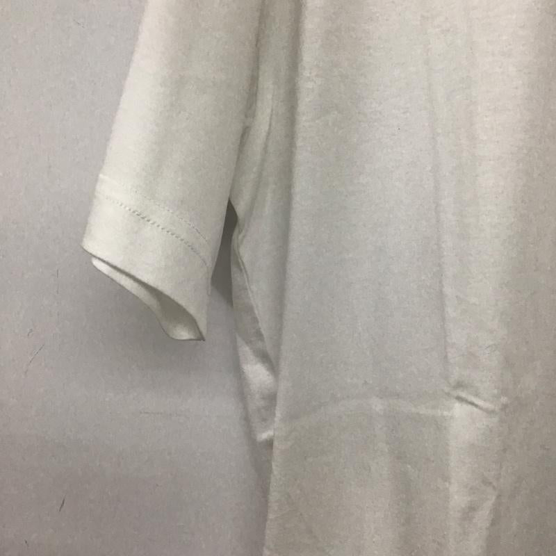 サンタフェ SANTAFE Tシャツ 半袖 0140-251-83830 クルーネック 刺繍 ロゴ、文字 白 / ホワイト / white メンズ USED 古着 中古 10155469