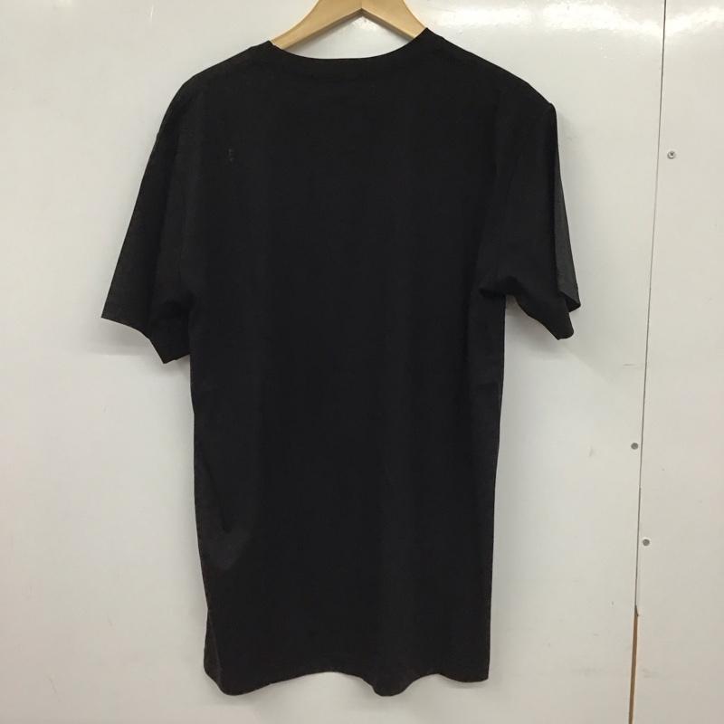 サンタフェ SANTAFE Tシャツ 半袖 0140-251-83830 クルーネック 刺繍 ロゴ、文字 黒 / ブラック / black メンズ USED 古着 中古 10155470