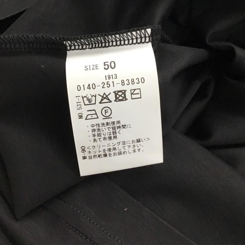 サンタフェ SANTAFE Tシャツ 半袖 0140-251-83830 クルーネック 刺繍 ロゴ、文字 黒 / ブラック / black メンズ USED 古着 中古 10155470