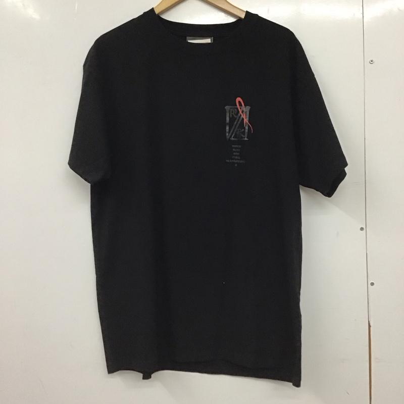 古着 USED Tシャツ 半袖 PRESTIGE APPAREL クルーネック バックプリント L プリント 黒 / ブラック / black メンズ USED 古着 中古 10155474